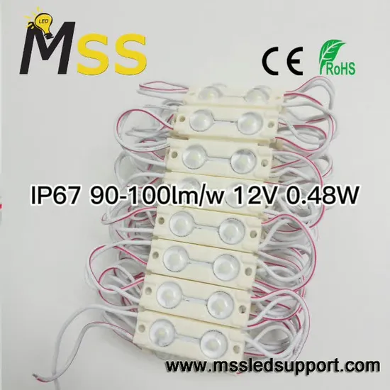 12V SMD 2835 5730 5050 Водонепроницаемый светодиодный модуль для впрыскивания для акриловой вывески